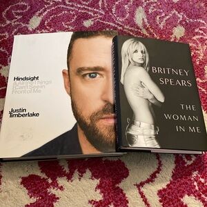 Justin Timberlake / Britney Spears Hardcover Books